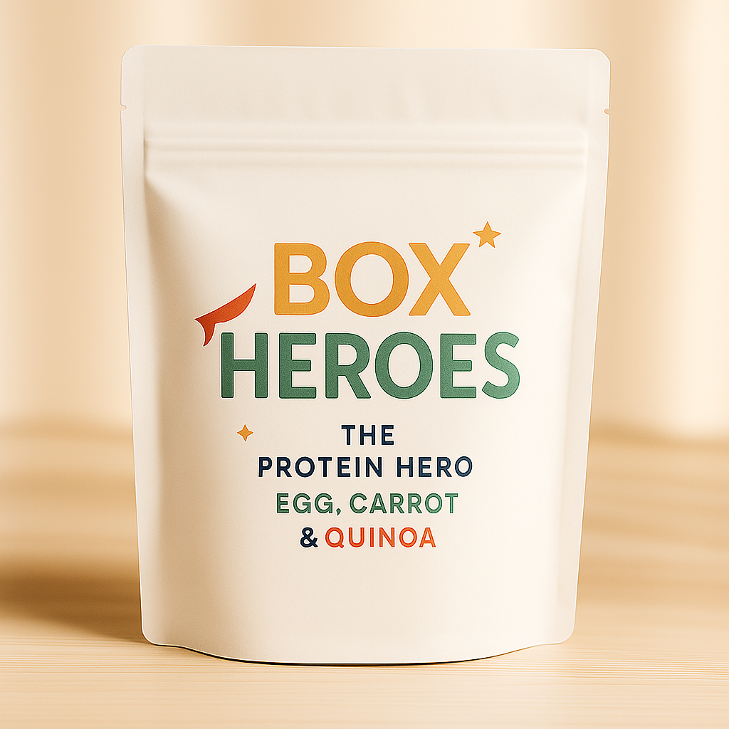The Protein Hero 🥚 Egg, Quinoa & Carrot / Pack of 12