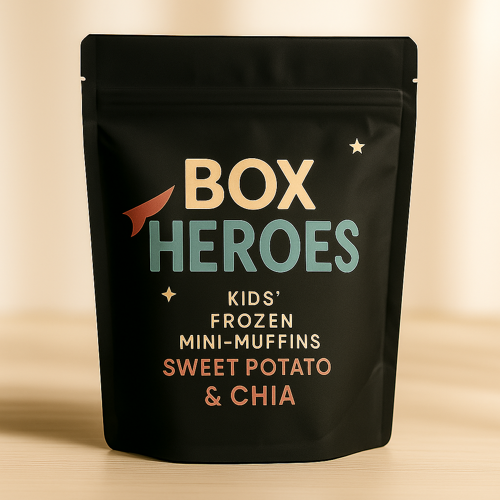 The Sunny Hero 🍠 Sweet Potato & Chia / Pack of 12